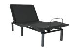 Adjustable Bed Base Electric Bed Frame with Remote Control Folding Design- TXL - as Pic