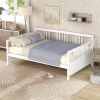 Full Size Daybed with Support Legs - White
