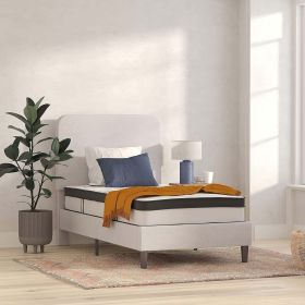 Capri Comfortable Sleep 10" Medium Tight Top Hybrid Pocket Spring Mattress, Twin - King