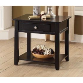 Malachi End Table in Black - 82952