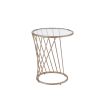 Bluelipe End Table; Champagne - 82992