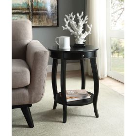 Alysa End Table in Black XH - 82812