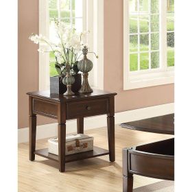 Malachi End Table in Walnut - 80255