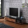 Elling TV Stand in Walnut & Black XH - 91235