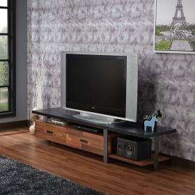 Elling TV Stand in Walnut & Black XH - 91235