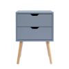 Modern Nightstand;  End Table;  Side Table with Storage Drawer;  Living Room Bedroom Furniture - 1