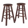 Element Counter Stools; 2-Pc Set; Walnut - 94274