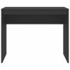 Desk Gray 35.4"x15.7"x28.3" Engineered Wood - Grey