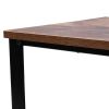 Vintage Coffee Table with Iron Net;  End Table with Iron Legs;  Rectangle Table Brown & Black - Brown(Table) + Black(Iron Net)