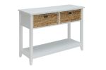 Flavius Console Table in White - 90262