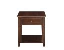 Malachi End Table in Walnut - 80255