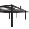 14 Inches Metal Platform Bed Frame, Heavy Duty Steel Slat Support, No Box Spring Needed, Quick Install, Full Size - Medium