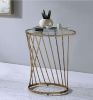 Bluelipe End Table; Champagne - 82992