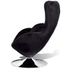 Armchair with Egg Shape Black - Black