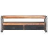 TV Cabinet 47.2"x11.8"x15.7" Solid Wood with Sheesham Finish - Brown