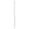 Bathroom Mirror White 15.7"x0.6"x14.6" Engineered Wood - White