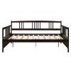 Full Size Daybed with Support Legs - Espresso