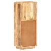 Highboard 17.7"x12.6"x43.3" Rough Mango Wood - Brown