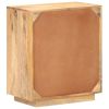 Sideboard 23.6"x13.8"x27.6" Solid Mango Wood - Brown