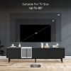 Modern TV Stand for 80'' TV with 3 Doors; Media Console Table; Entertainment Center with Large Storage Cabinet for Living Room; Bedroom - as Pic