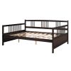 Full Size Daybed with Support Legs - Espresso