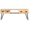 TV Cabinet 47.2"x13.8"x17.7" Solid Mango Wood - Brown