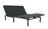 Adjustable Bed Base Electric Bed Frame with Remote Control Folding Design- Queen - as Pic