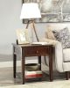 Malachi End Table in Walnut - 80255