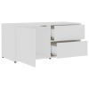 TV Cabinet White 31.5"x13.4"x14.2" Engineered Wood - White