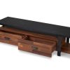 Elling TV Stand in Walnut & Black XH - 91235