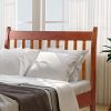 Platform Bed Frame Mattress Foundation with Wood Slat Support, Twin - Walnut