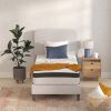 Capri Comfortable Sleep 12" Medium Tight Top Hybrid Pocket Spring Mattress, Twin - King