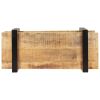 TV Cabinet 35.4"x15.7"x15.7" Rough Mango Wood - Brown