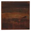Bar Set 3 Piece Solid Reclaimed Wood - Brown
