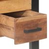 Desk 43.3"x19.7"x29.9" Solid Wood with Sheesham Finish - Brown