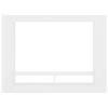 TV Cabinet White 59.8"x8.7"x44.5" Engineered Wood - White