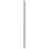 Bathroom Mirror Concrete Gray 39.4"x0.6"x14.6" Engineered Wood - Grey