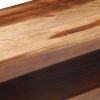 TV Cabinet 47.2"x11.8"x15.7" Solid Wood with Sheesham Finish - Brown