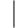 Bathroom Mirror Black 35.4"x0.6"x14.6" Engineered Wood - Black