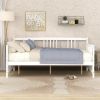 Full Size Daybed with Support Legs - White