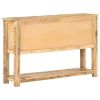 Sideboard 47.2"x11.8"x29.9" Rough Mango Wood - Brown