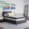 Capri Comfortable Sleep 12" Medium Tight Top Hybrid Pocket Spring Mattress, Twin - King