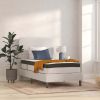 Capri Comfortable Sleep 12" Medium Tight Top Hybrid Pocket Spring Mattress, Twin - King