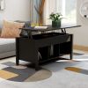 Lift Top Coffee Table-Black - as Pic