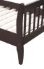 Platform Bed Frame Mattress Foundation with Wood Slat Support, Twin - Espresso