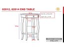 Alysa End Table in Black XH - 82812