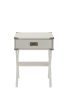 Babs End Table in White - 82824