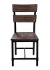 Mariatu Side Chair (Set-2); Oak (2Pc/1Ctn) YJ - 72457