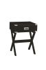 Babs End Table in Black - 82822