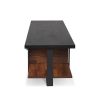 Elling TV Stand in Walnut & Black XH - 91235